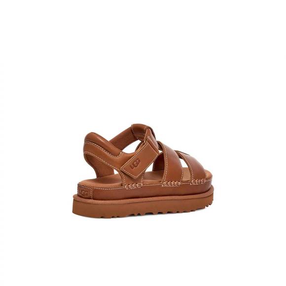 NEW UGG women's goldenstar strap sandal in tan - Picture 4 of 6
